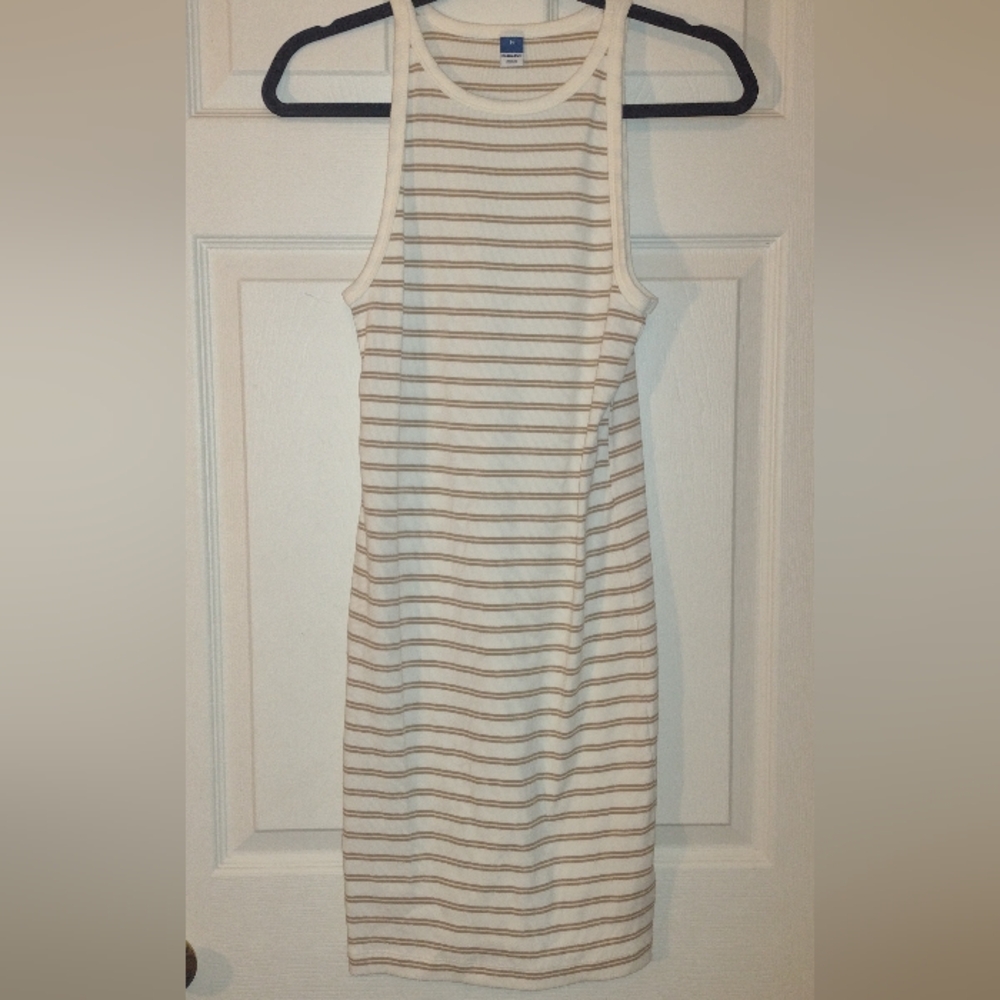 Old Navy white tank top dress